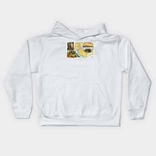 1889 The State of California Kids Hoodie